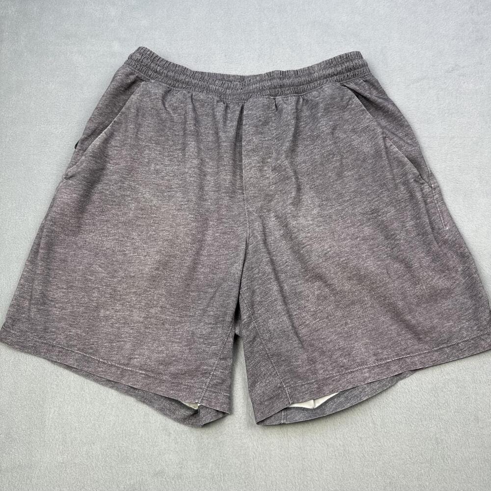 Lululemon Pace Breaker Shorts Mens Small Gray Lined Athletic Running